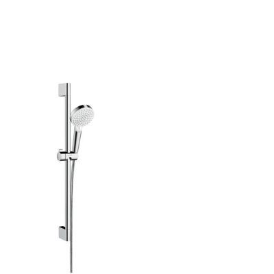 Hansgrohe Crometta Duschsystem Chrom, Weiß
