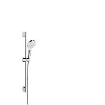 Hansgrohe Crometta Duschsystem Chrom, Weiß