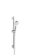 Hansgrohe Crometta Duschsystem Chrom, Weiß