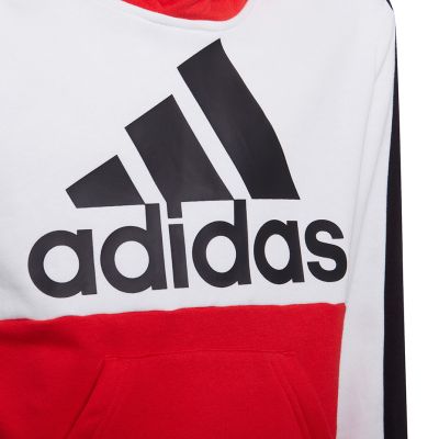 9. Adidas Colorblock Fleece Hoodie Jr HC5657 Sweatshirt