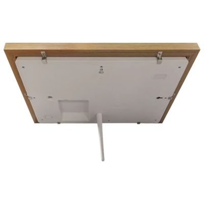 9. Denver-Fotorahmen mit FRAMEO 10,1" 16GB hellem Holz