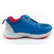 4. Leomil Kinder-Sportschuhe Super Mario Sneaker mit Klettverschluss und blauer LED-Beleuchtung