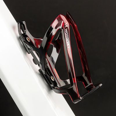 3. Wozinsky WUR-01BR Fahrradflaschenhalterkorb – Schwarz und Rot