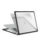 4. Tech-Protect Velar Hülle für MacBook Air 15" 2023 / 2024 / 2025 / 2026 - Transparent Schwarz