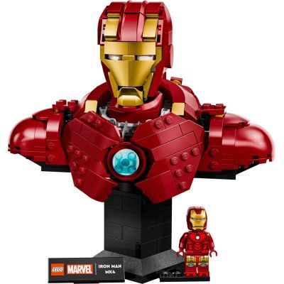 3. LEGO Marvel 76327 Iron Man MK4 Büste