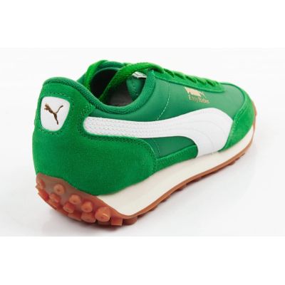 6. Puma Easy Rider Vintage Wildleder Kinder-Sportschuhe, Grün, Modisch