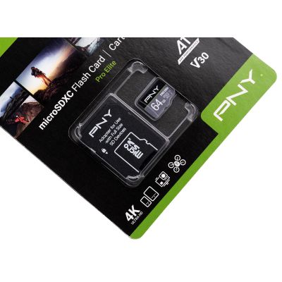 3. PNY PRO Elite microSDXC 64GB Speicherkarte