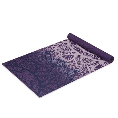7. Gaiam Lila Gitter Yogamatte 4 mm 64747