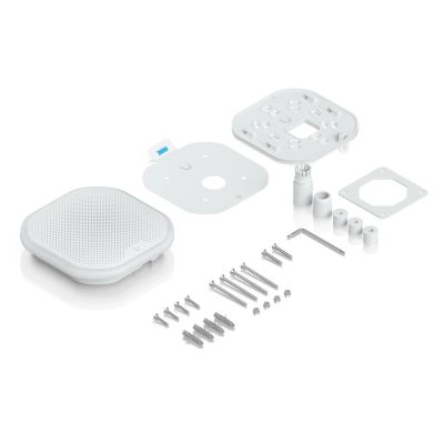 9. Ubiquiti Siren PoE kabelgebundene Sirene für Innen- und Außenbereich, Weiß