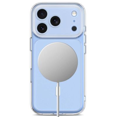 3. Tech-Protect MagPeak MagSafe CC Hülle für iPhone 17 Pro / 18 Pro – Transparent