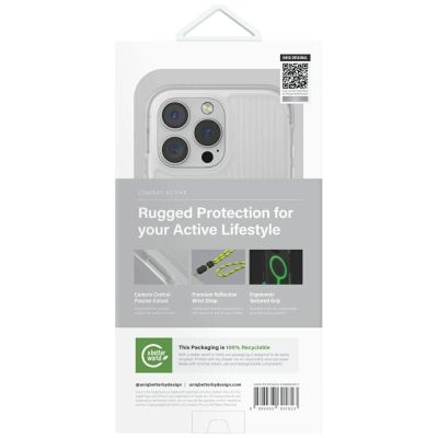 5. Uniq Combat Active Magclick Ladehülle für iPhone 16 Pro - Weiß