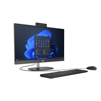 HP ProOne 240 G10 All-in-One-PC, 23,8" FHD IPS-Display, 250 Nits, AG Ultra 7 155U, 16 GB DDR5-5600, SSD, Intel UHD-Kamera, 5 MP IR, Windows 11 Pro, 3 Jahre Vor-Ort-Service