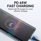 7. Wozinsky WNBCC1 USB-C / USB-C PD 65W Kabel 1 m - Schwarz