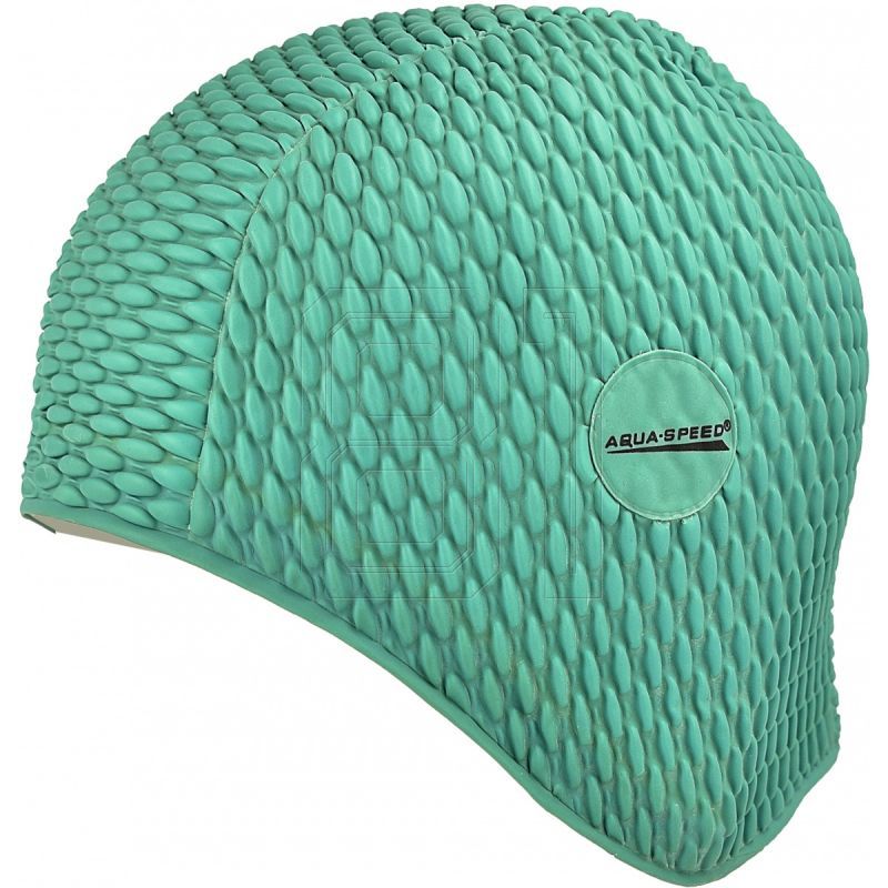 Aqua-Speed Latex Bombastic 04 Grüne Badekappe