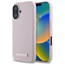 Karl Lagerfeld FW Metal Plate MagSafe Hülle für iPhone 16 – Rosa