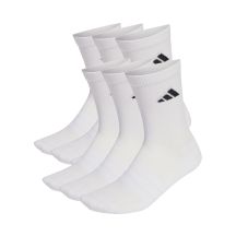 adidas Cushioned Crew Essentials Socken 6er-Pack, weiß KE5498