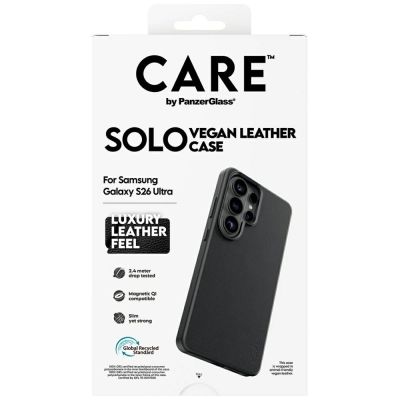 6. CARE by PanzerGlass Solo Qi Hülle für Samsung Galaxy S26 Ultra - Schwarz