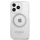 3. Guess Metal Outline MagSafe Hülle für iPhone 13 Pro / iPhone 13 – Silber