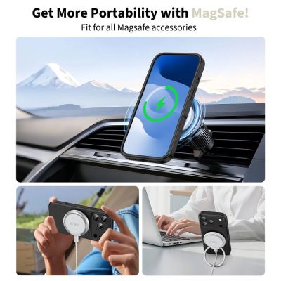 5. Tech-Protect Silicone MagSafe Case für iPhone 17 Pro - Schwarz