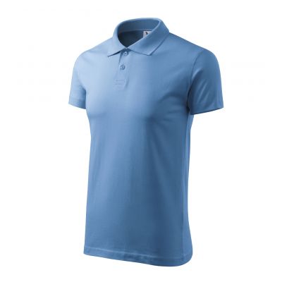 Malfini Single J. M MLI-20215 blaues Poloshirt