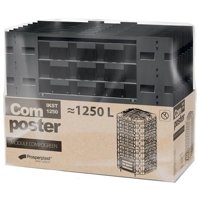 2. COMPOGREEN VARIO 1250L Gartenkompostbehälter