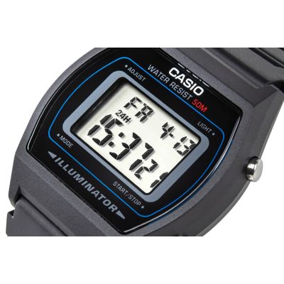 11. CASIO W-202-1AVEF Unisex-Herrenuhr