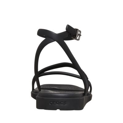 3. Crocs Miami Sandalen mit Knöchelriemen für Damen, Schwarz, 212256 001