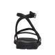 3. Crocs Miami Sandalen mit Knöchelriemen für Damen, Schwarz, 212256 001
