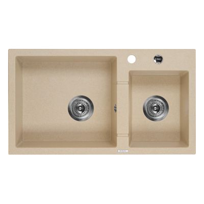 Granitspüle, 2 Becken, DEANTE PIVA ZQI7203