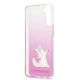 7. Karl Lagerfeld Choupette Fun Case für Samsung Galaxy S21+ – Pink