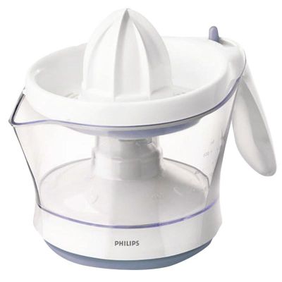 2. Philips Viva Collection Zitruspresse – 25 W/0,6 l/Einstellbare Fruchtfleischmenge/Automatischer Wechsel