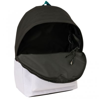 6. Real Madrid Sportrucksack mit USB-Anschluss und Laptopfach, Doppelrucksack 612554820