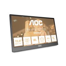 AOC 16T3EA Tragbarer Fernseher/Monitor Schwarz 39,6 cm (15,6") 1920 x 1080 px