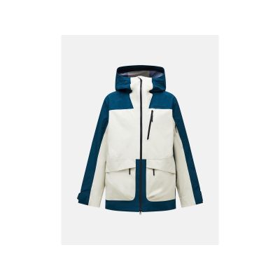 5. Peak Performance Vertical GORE-TEX 3L Jacke - infinity teel/sand fog