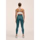 4. CASALL Damen-Leggings mit Grafikmuster und hohem Bund, Grün