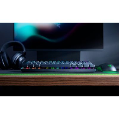 9. Razer Huntsman Mini-Tastatur Gaming USB QWERTY Amerikanisches/Internationales Layout Schwarz