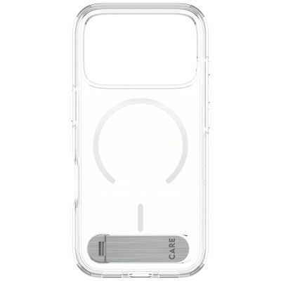 3. CARE by PanzerGlass Feature Case mit Kickstand MagSafe für iPhone 17 Pro – Transparent