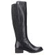 37. Rieker W Z9591-00 schwarze Lederstiefel 