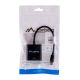 4. Lanberg AD-0006-BK Adapter (Mini DisplayPort M - D-Sub (VGA) F; 0,20 m; schwarz)