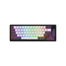 HATOR Skyfall Pro Wireless 65 Gaming-Tastatur USB + RF Wireless + Bluetooth QWERTZ US Englisch Schwarz, Grau