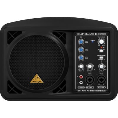 2. Behringer B205D – Aktiver Monitorlautsprecher 5,25"