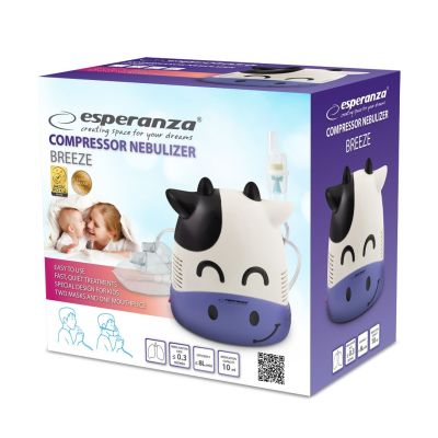 11. Esperanza BREEZE ECN001 Kompressorinhalator (weiß)