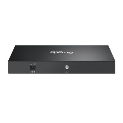 2. TP-Link ES210X-M2 Netzwerk-Switch, verwaltet, 2,5-Gbit/s-Ethernet (100/1000/2500), Tisch-/Wandmontage, Schwarz