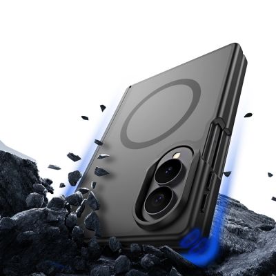 9. Dux Ducis Yind Hülle für Samsung Galaxy Z Fold 8 Wide - Schwarz