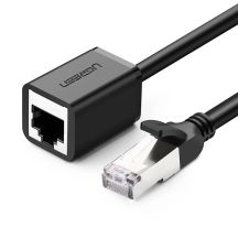 Ugreen NW112 11278 Netzwerk-Ethernet-Kabel RJ45 (weiblich) – RJ45 (männlich) F/UTP Cat. 6 1 Gbit/s 0,5 m – schwarz
