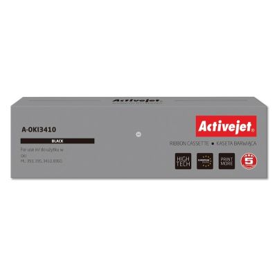 Activejet A-OKI3410 Farbband (ersetzt OKI 9002308; Supreme; schwarz)