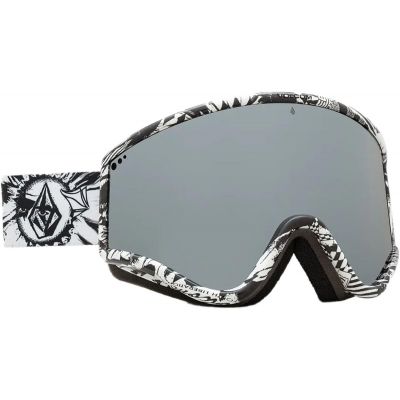Volcom YAE OP ART/SILVER CHROME Damen/Herren Skibrille UV-Schutz Snowboard Grau (VG0722318)