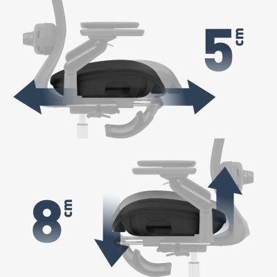 4. Leadpro 8.7 Schwarzer Drehstuhl