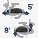 4. Leadpro 8.7 Schwarzer Drehstuhl