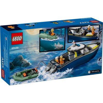 12. LEGO CITY 60456 Verfolgungsjagd mit Polizeiboot